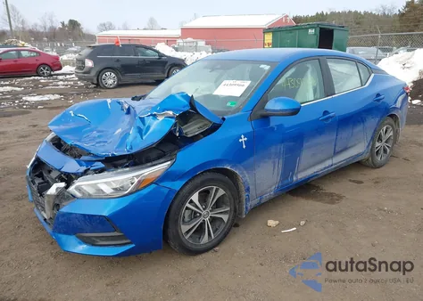 2022 Nissan Sentra Sv Xtronic Cvt из США, поврежденный, VIN 3N1AB8CV1NY291502